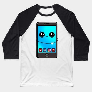 Iphone Lover Baseball T-Shirt